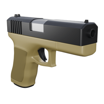 Professional 3D Visualization of a Glock Firearm for Defense. png