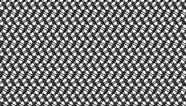 Classic Seamless Lace Mesh Fabric Pattern vector