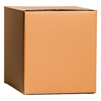 Brown cardboard box on for shipping and packing needs png