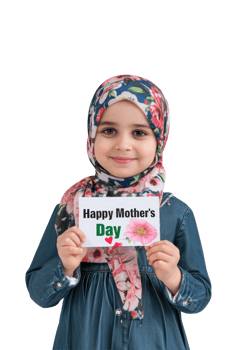 Happy mother's day card png