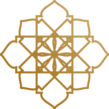 Arabic oriental floral gold color style 2 png