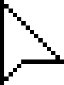 Cursor icon arrow flat style 1 png