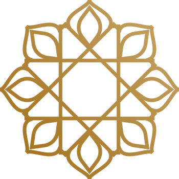Arabic oriental floral gold color style 1 png