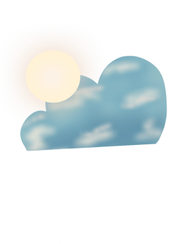 Day sun and cloud png