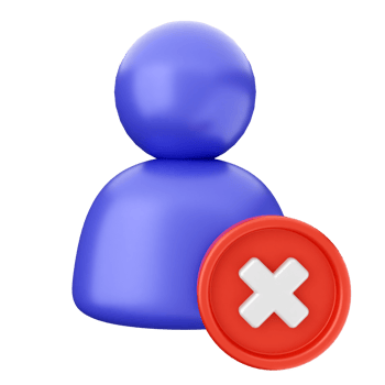 Remove facebook account png