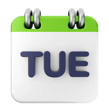 Calendar icon with date and time png