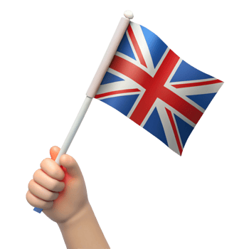 3D Render of a Child's Hand Holding a Small png