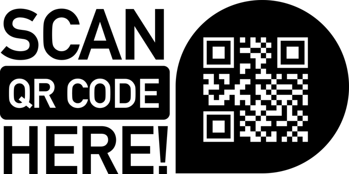 QR code scan icon black color 6 png