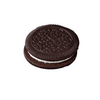 A Oreo Cookie isolated png