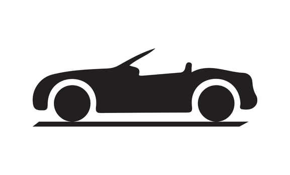 Sport modern car icon vector