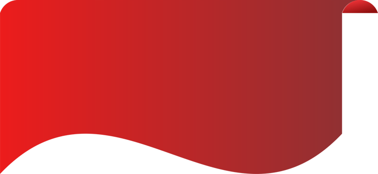 Banner red ribbon label png