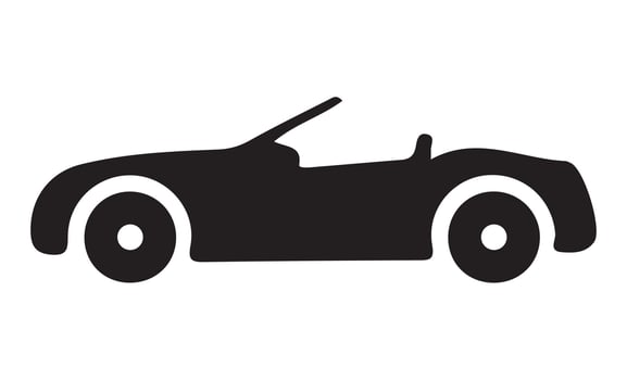 Race car icon vector