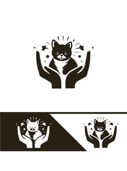 Trusty Pets Pets In Safe Hand logo vector