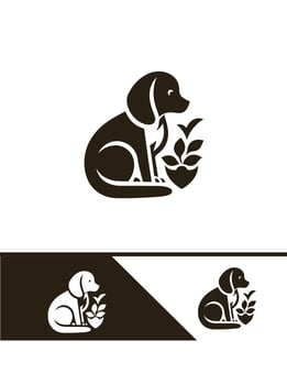 Paw Watch Pets In Safe Hand logo vector