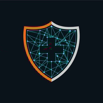 HEALTH ICON BADGE vector