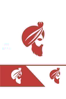 Glamour Turban Logo vector