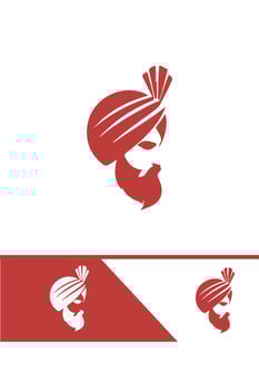 Turban Bloom Logo vector