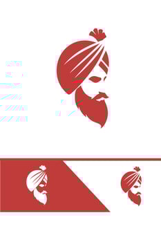 Turban Vibes Logo vector