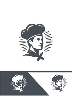 Sizzling Moments Chef logo vector