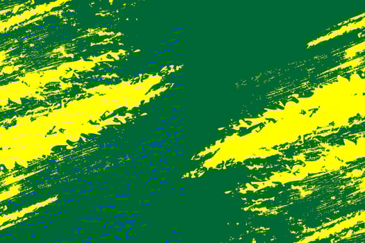 Grunge green abstract sports background with grunge texture, brush stroke and halftone effect vector
