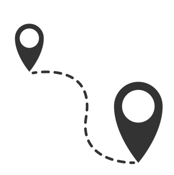 Location Pin Icon for Mapping and Wayfinding png