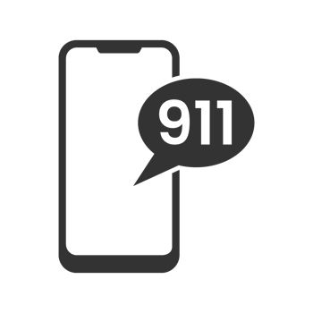 911 call icon png