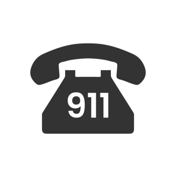 Emergency Call Icon for Crisis Response 911 png