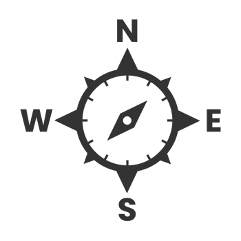 Compass Icon for Directional Navigation and Travel png