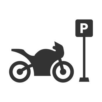 Parking motorcycle icon png