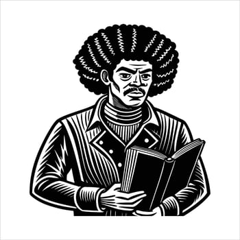 African man hands vector