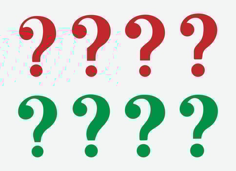 Question Mark Icon Set. Minimal Question Mark Icon Set. Bold Question Symbol Pack. Clean Question Mark Vectors. vector
