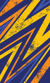 Abstract geometric zig zag pattern background for sublimation jersey vector