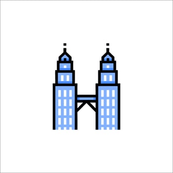 Liverpool city hall icon vector