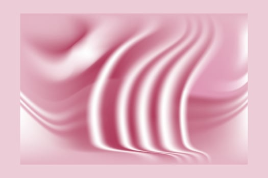 Pink Silk Drape Glowing Abstract Wave Mesh Gradient Background Wallpaper vector