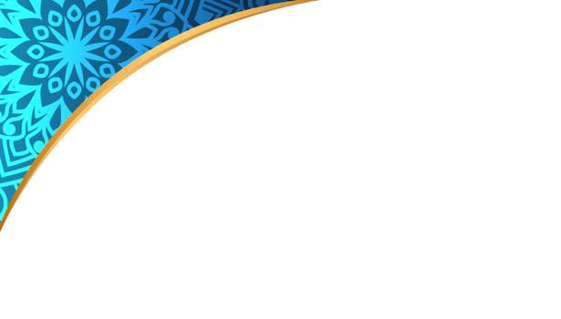 Islamic frame border with mandalas and rectangle design png