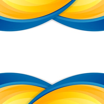 Colorful abstract wave line design background. vector