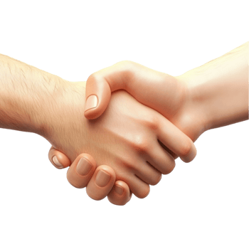 Business Handshake in a Professional Setting png