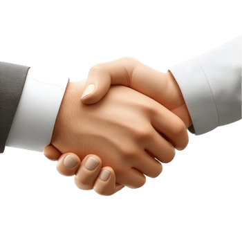 Professional Handshake Between Business People png