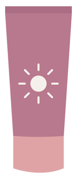 The Pink Purple Sunscreen Packaging Icon for Beauty Products png