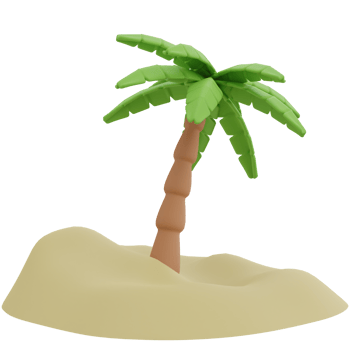 Palm 3D illustration png