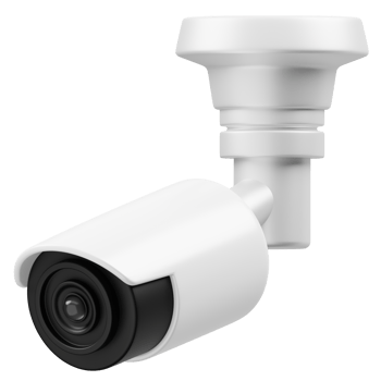 Security Camera 3D illustration png