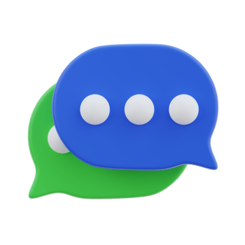 Social Engagement 3D illustration png