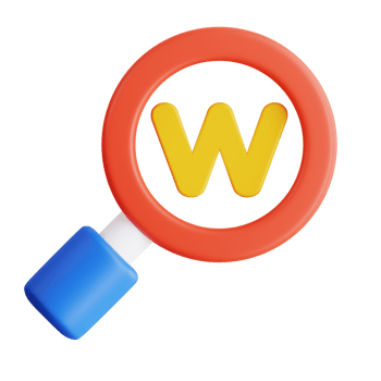 Keyword 3D illustration png