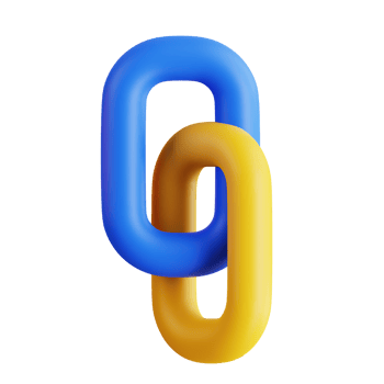 Link 3D illustration png