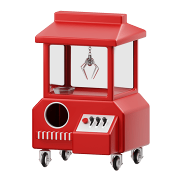 Claw Machine 3D illustration png