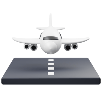 Landing 3D element illustration png