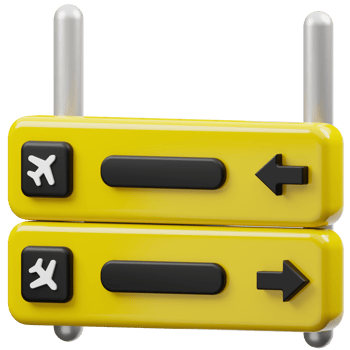 Direction 3D element illustration png