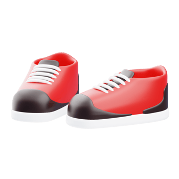 Sneakers 3D illustration png