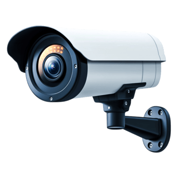 Modern Security Camera for Surveillance in Urban Environment png