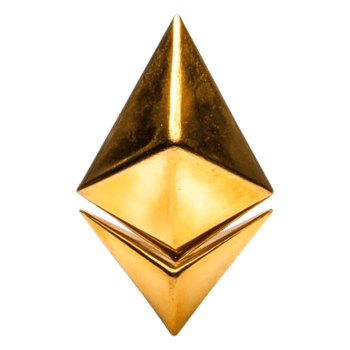 Abstract Gold Pyramid Structure for Artistic and Creative Themes png